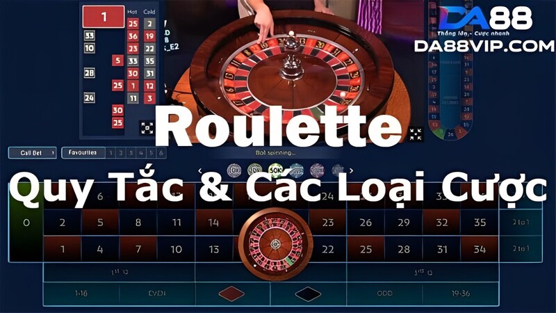 cửa cược của roulette DA88